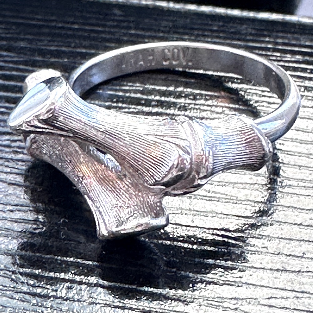 Vintage Sarah Coventry Bamboo Ring